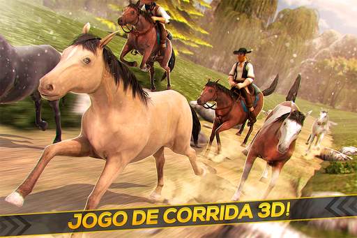 Corridas de Cowboys em Cavalos screenshot 1