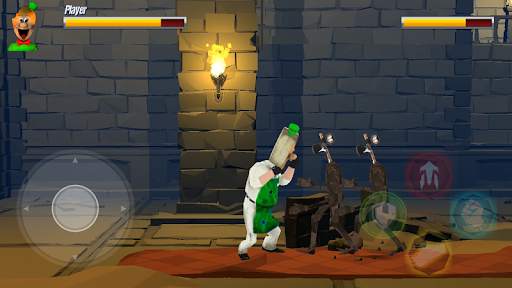 Siren Head vs Branny Mod Ice Scream Fight screenshot 1