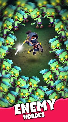 Ninja Alien: Survival Arena screenshot 1