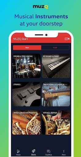 MUZQ - Musicians Community, Jams, Instruments Shop screenshot 2