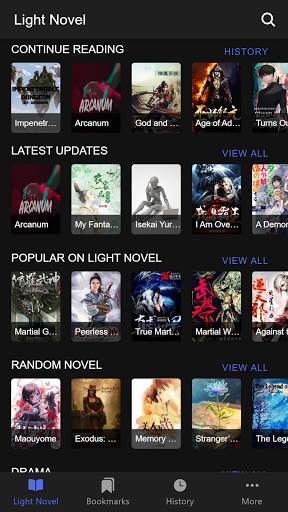 Light Novel screenshot 1