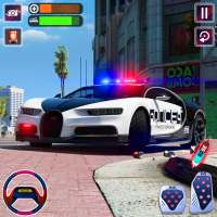 Police Car Chase Parking Games logo