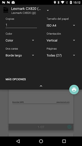 Lexmark Print Service Plugin screenshot 4