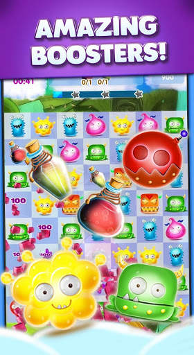 Candy Monsters - Pop The Fruit Candy Juice Crush screenshot 5