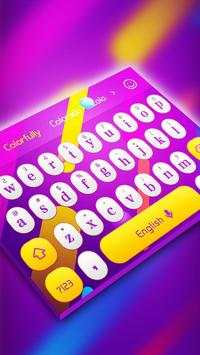 Colorful Bubbles Keyboard screenshot 1