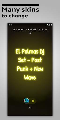 Lock Screen Music Player 5 تصوير الشاشة