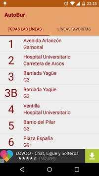 AutoBur - Autobuses Burgos screenshot 1