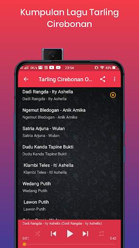 Lagu Tarling Cirebonan Offline screenshot 1