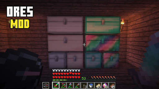 Ores Mineral Minecraft Mod screenshot 2