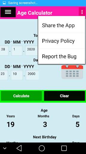 My Age Calculation -  Count My Age screenshot 5