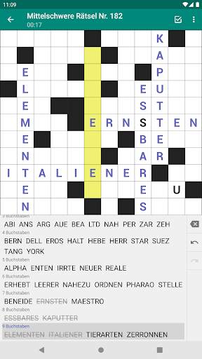 Kreuzgitter Wort Rätsel screenshot 10