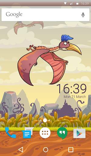 Prehistoric Animated Keyboard screenshot 6