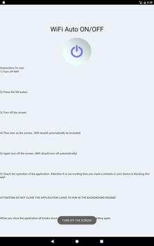 WiFi Auto ON/OFF screenshot 4