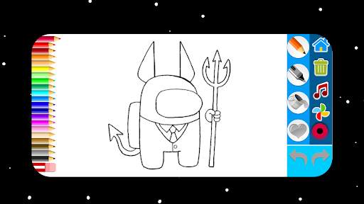 New Coloring Among Us screenshot 6