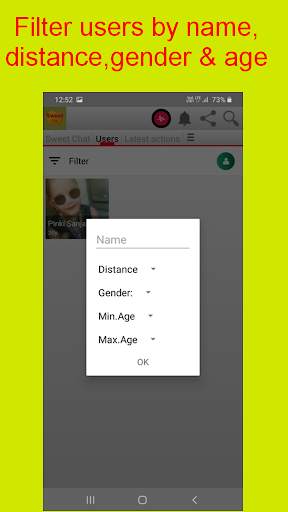 Sweet Chat – Chat Meet Date 3 تصوير الشاشة