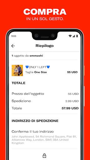 Depop - Compra, vendi, scopri e condividi screenshot 2