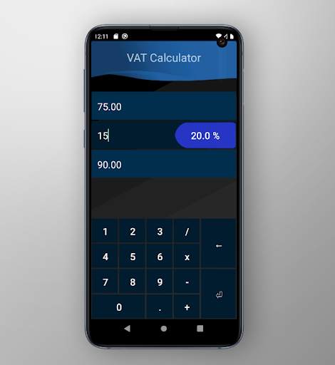 VAT Calculator screenshot 1