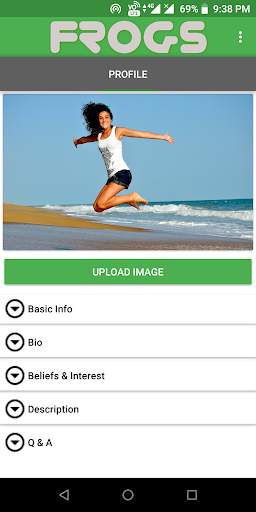 Frogs - Free Dating screenshot 2