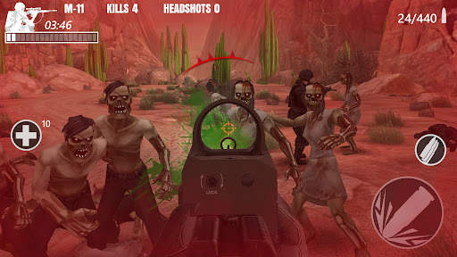 Sniper Z: Death From Outer Space screenshot 3