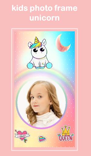 kids photo frame unicorn screenshot 8