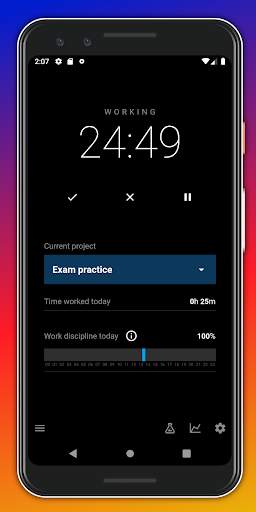 The Focus Machine Pomodoro Timer screenshot 2