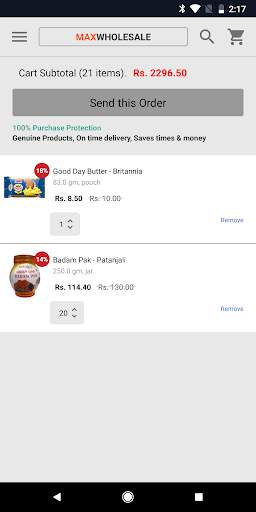 MaxWholesale - Kirana Wholesale! screenshot 3