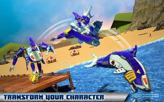 Robot Sea Shark Simulator screenshot 5