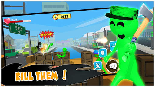 Anger Of Stickman : Zombie Shooting Game screenshot 4