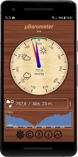 mu Barometer screenshot 2