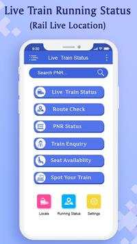 Live Train Running Status –PNR & Rail Info screenshot 1