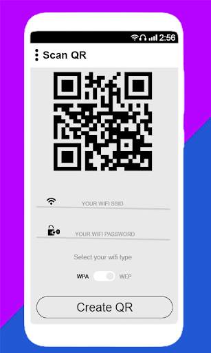 Wifi QR Code Generator - QR Code Creator screenshot 1