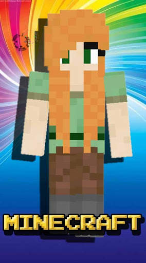 Alex Faces Skin For Minecraft screenshot 1