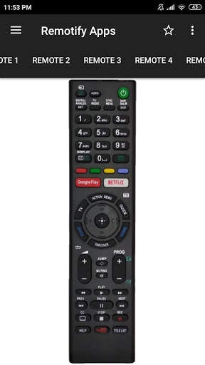Sony TV Remote Control (20 in 1) screenshot 2