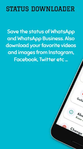 Download it : Download Status and Video screenshot 1