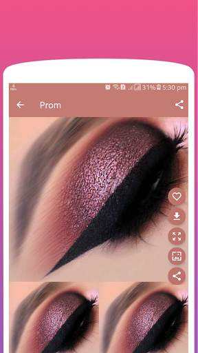 New Eye Makeup App 8 تصوير الشاشة