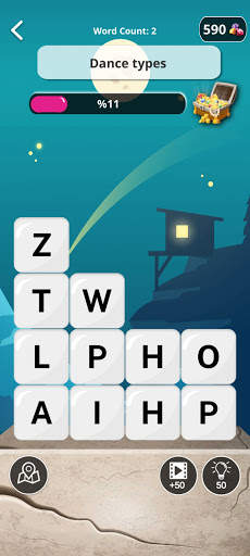 Wordmap -  Word Search Game скриншот 5