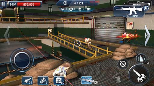 Gun Call for Duty Strike Mobile Shooting Game Fps screenshot 2