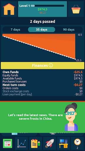 Stock Exchange Game screenshot 1