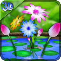 3D Flowers Touch Wallpaper on 9Apps