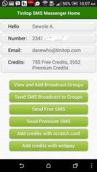 Tinitop SMS Messenger screenshot 3