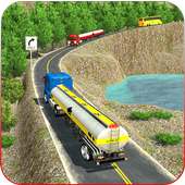 Oil Tanker Truck Driving Game logo