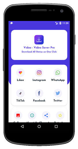 Vidoo - All in One Status Saver screenshot 2