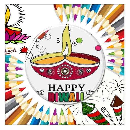 Diwali Colouring - Greeting cards 1.0
