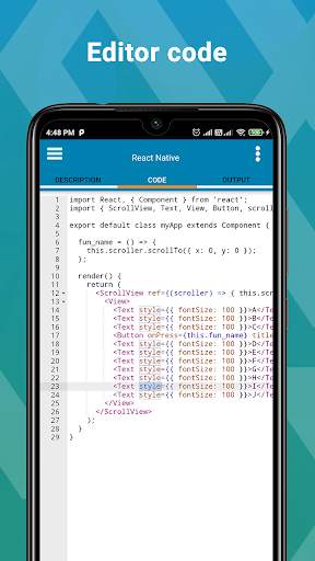 Learn React Native Tutorial screenshot 1