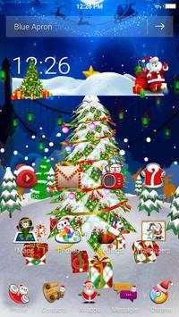 3D Christmas tree launcher theme screenshot 2