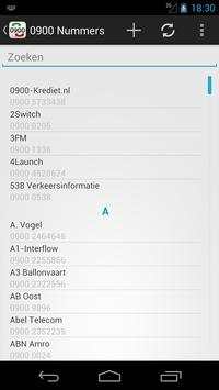 0900 Nummers Gratis screenshot 1