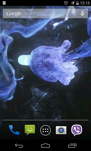 Colorful particles Video LWP screenshot 3