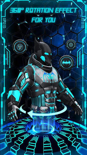 3D Bat Superhero Launcher for Free screenshot 2