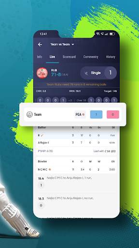 Cricket Line X: Fast Live line screenshot 4