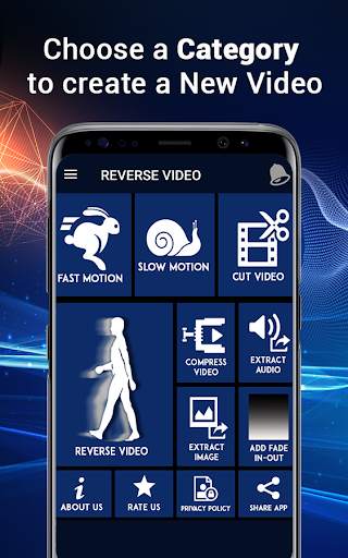 Reverse Camera with Audio Extractor from Video screenshot 2